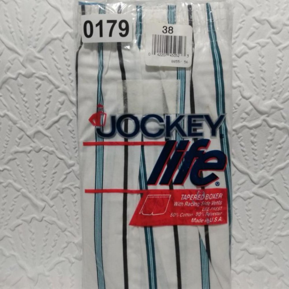 Vintage 80's Jockey Life Tapered Boxers